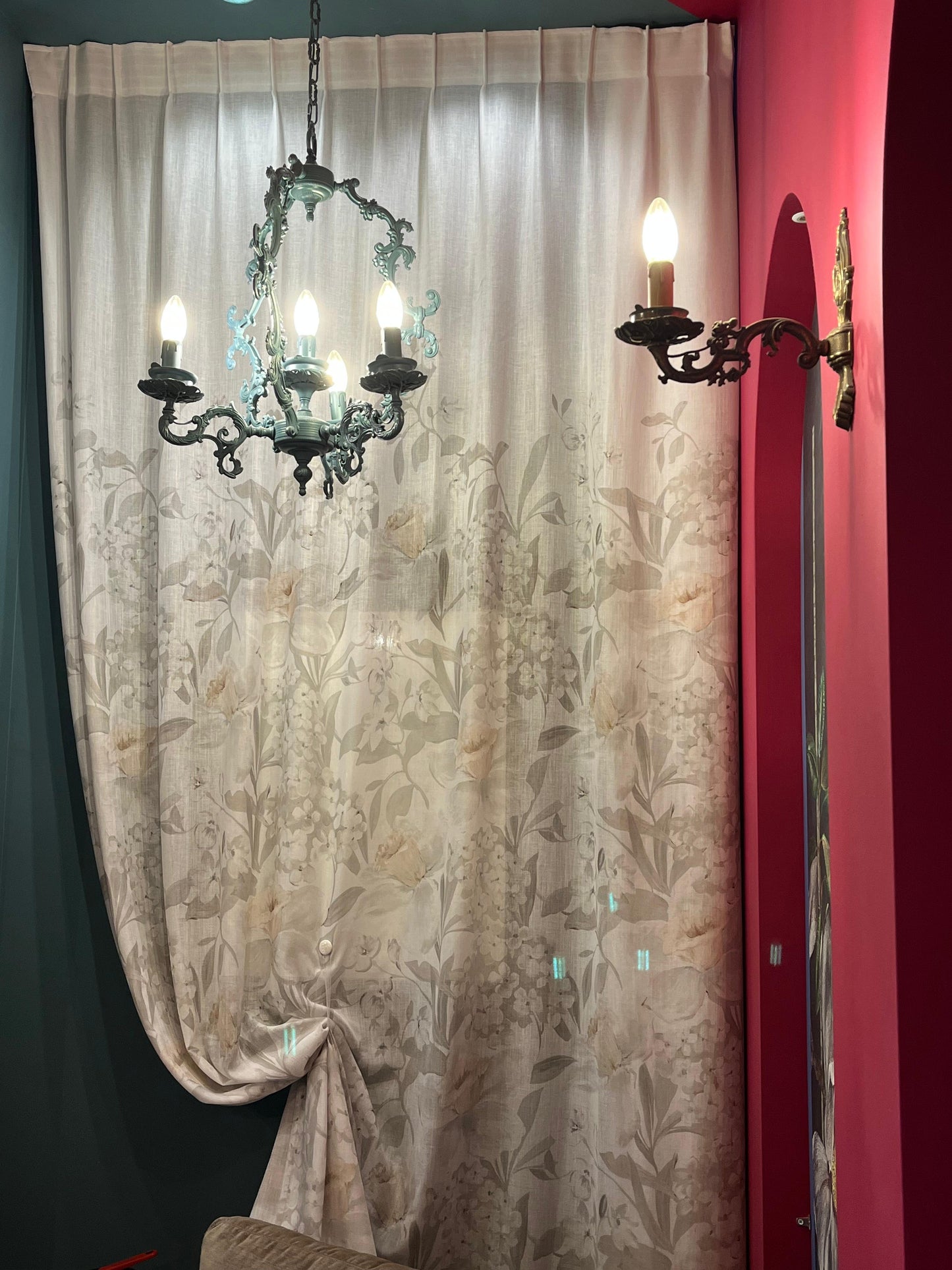 Tenda a confezione Bastoncino Floreale