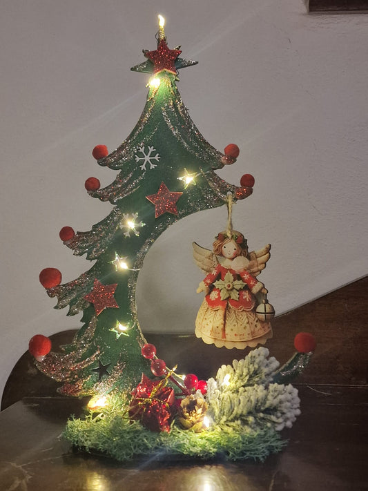 Albero di Natale con Angelo