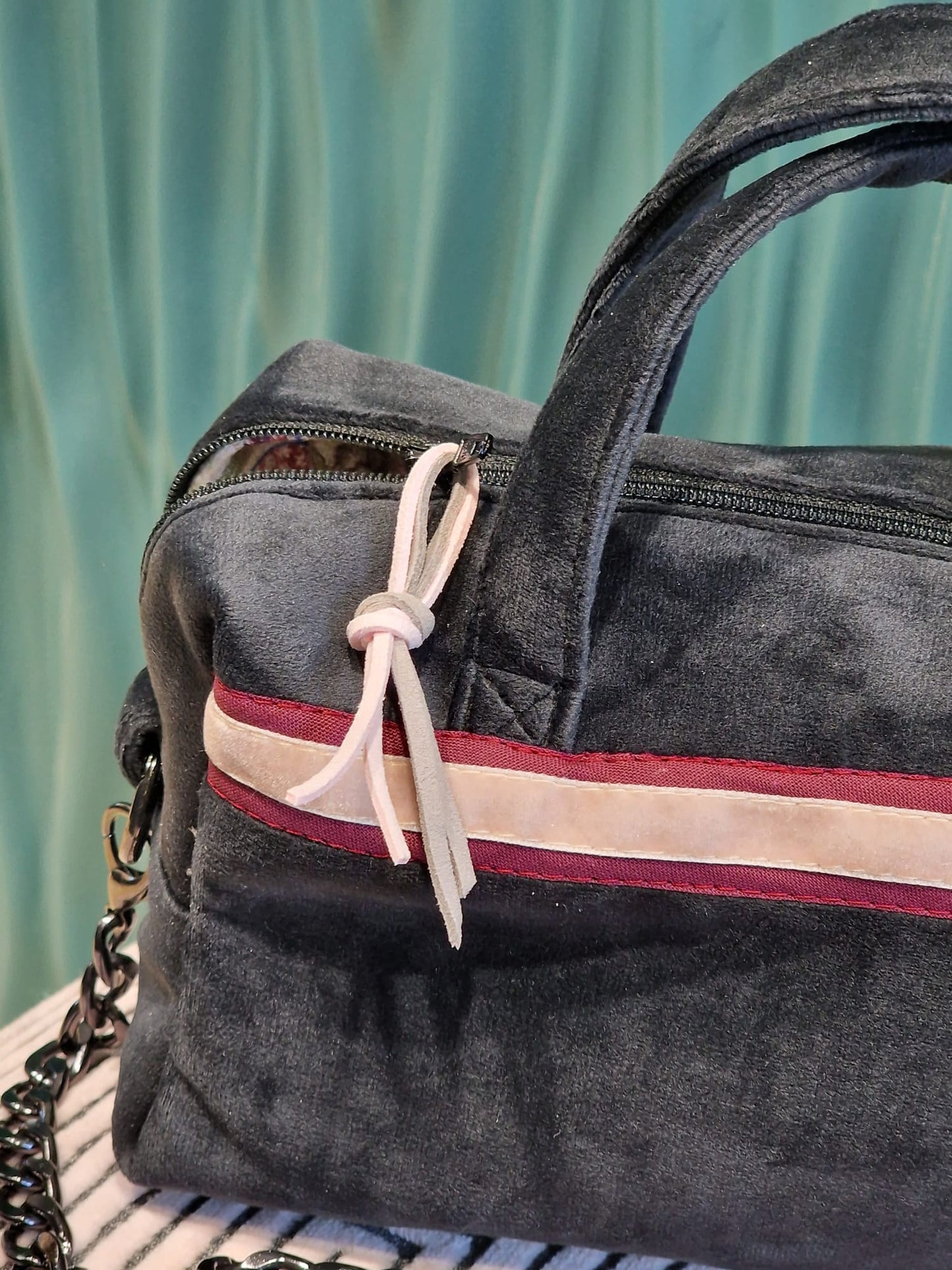 BORSA IN TESSUTO Personalizzabile - Scegli Tessuto, Fantasia e Ricamo Nome