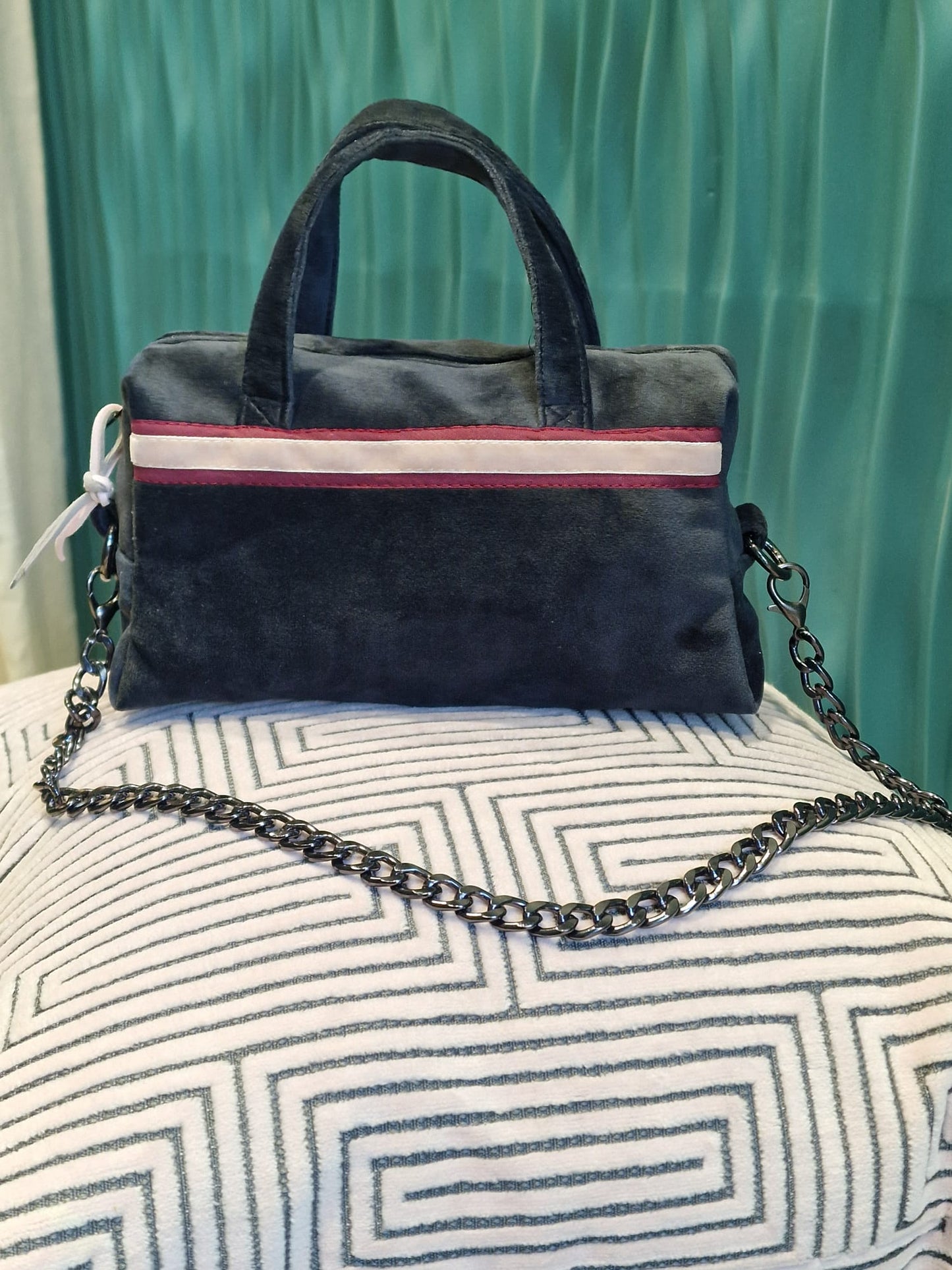 BORSA IN TESSUTO Personalizzabile - Scegli Tessuto, Fantasia e Ricamo Nome