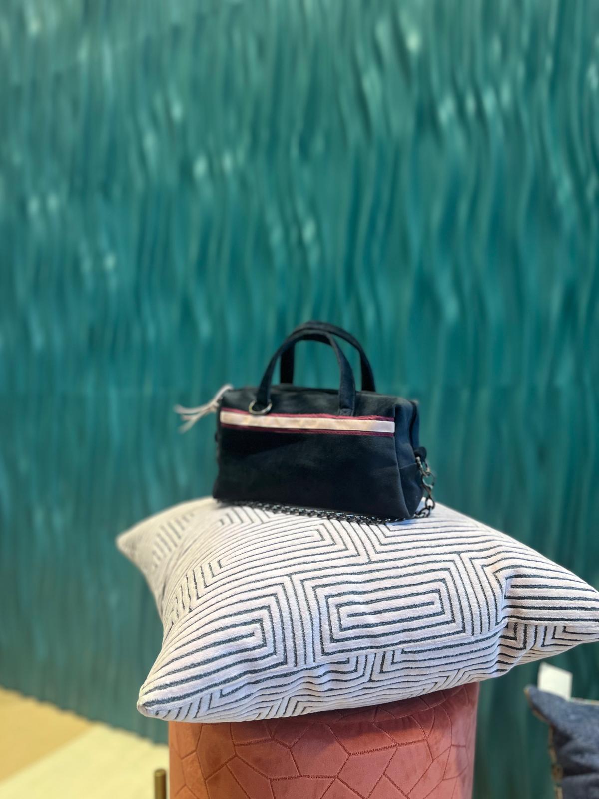 BORSA IN TESSUTO Personalizzabile - Scegli Tessuto, Fantasia e Ricamo Nome