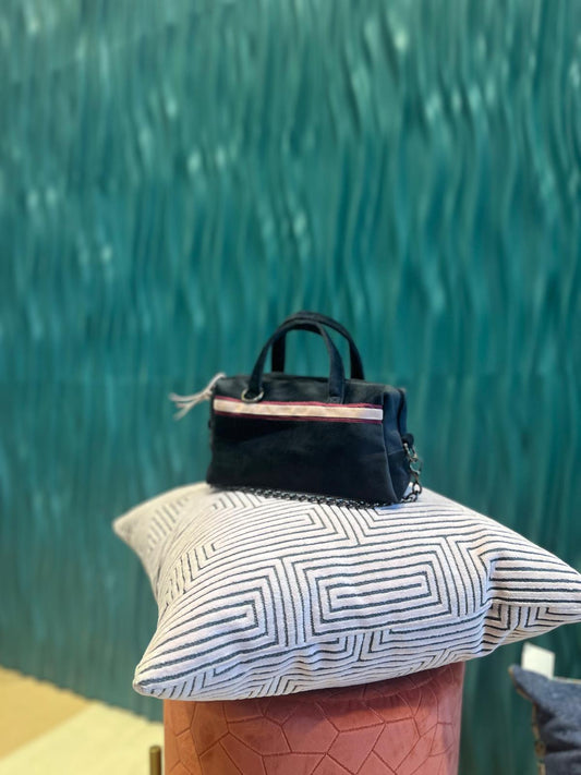 BORSA IN TESSUTO Personalizzabile - Scegli Tessuto, Fantasia e Ricamo Nome