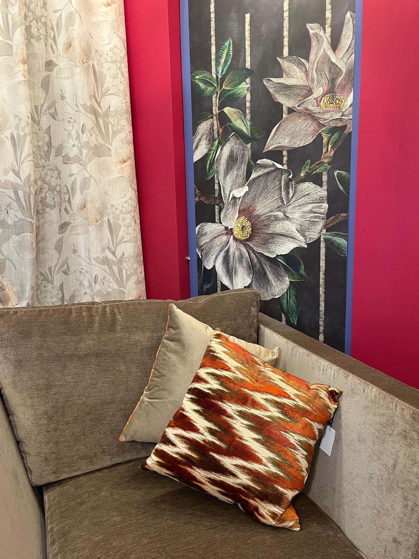 CUSCINO ARTIGIANALE Decorativo Zefiro