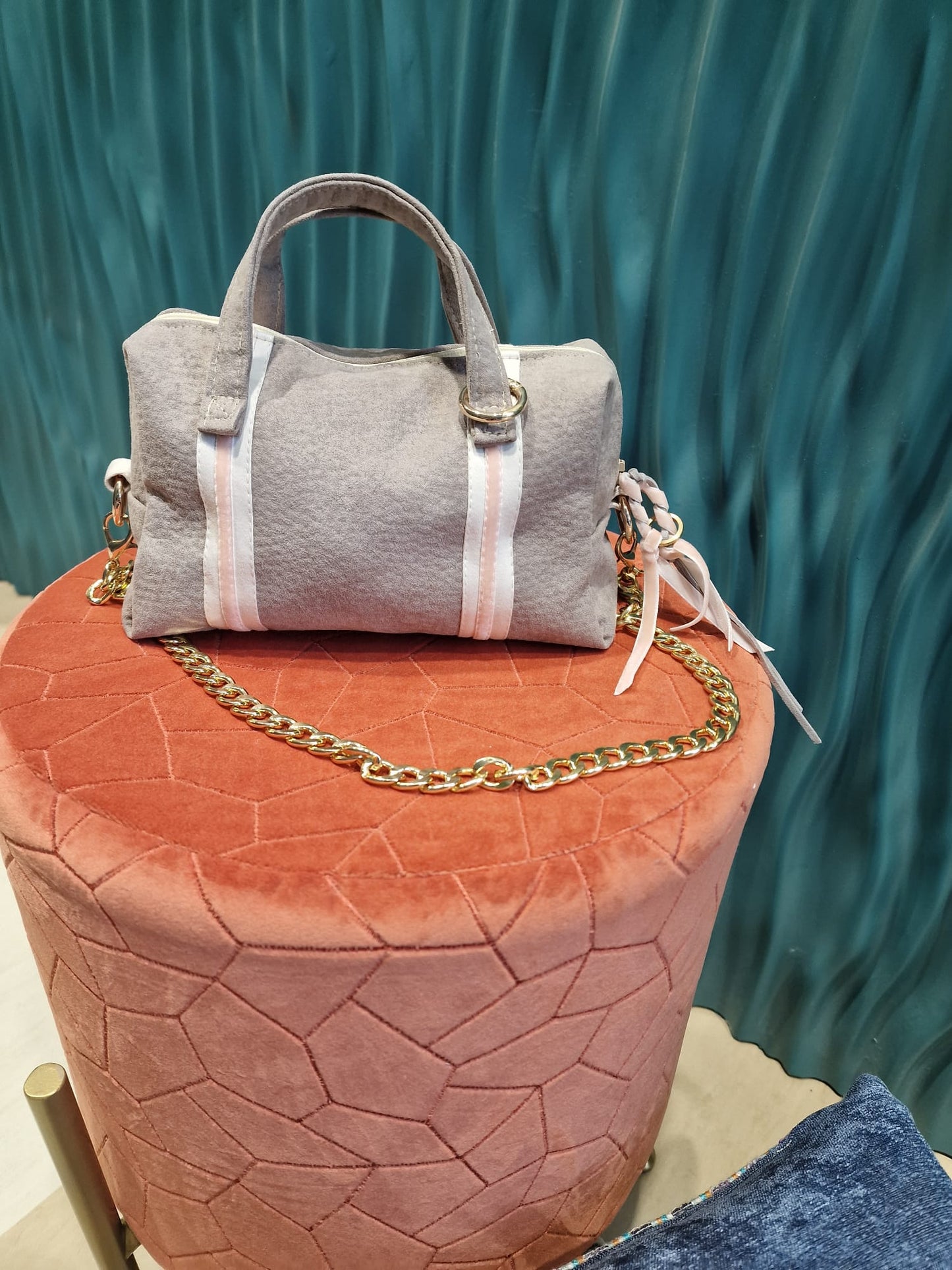 BORSA IN TESSUTO Personalizzabile - Scegli Tessuto, Fantasia e Ricamo Nome