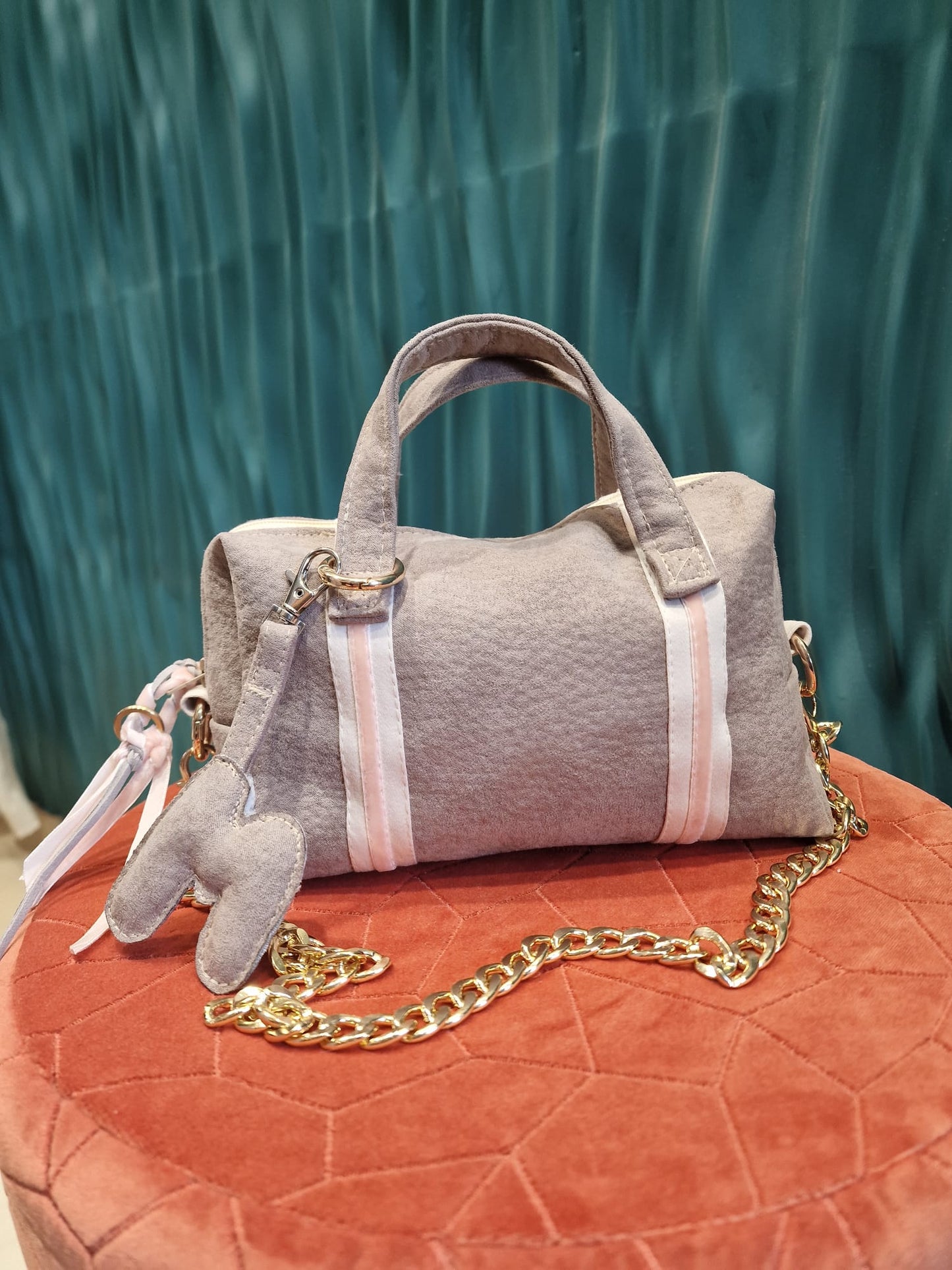 BORSA IN TESSUTO Personalizzabile - Scegli Tessuto, Fantasia e Ricamo Nome